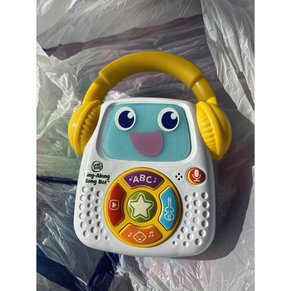 LeapFrog Sing-Along Song Bot - Interactive Musical Toy, White, Homeschool
